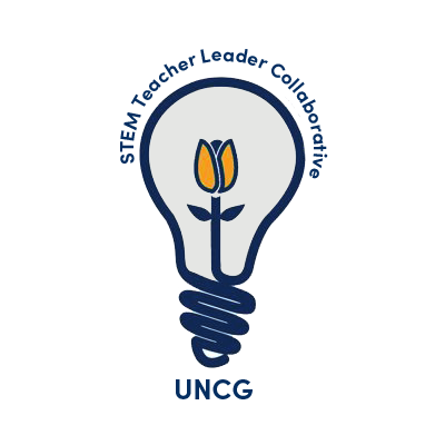 UNCG STEM TLC vertical logo