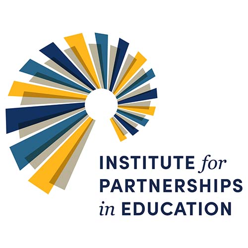 Institute for Partnerships in Education vertical logo