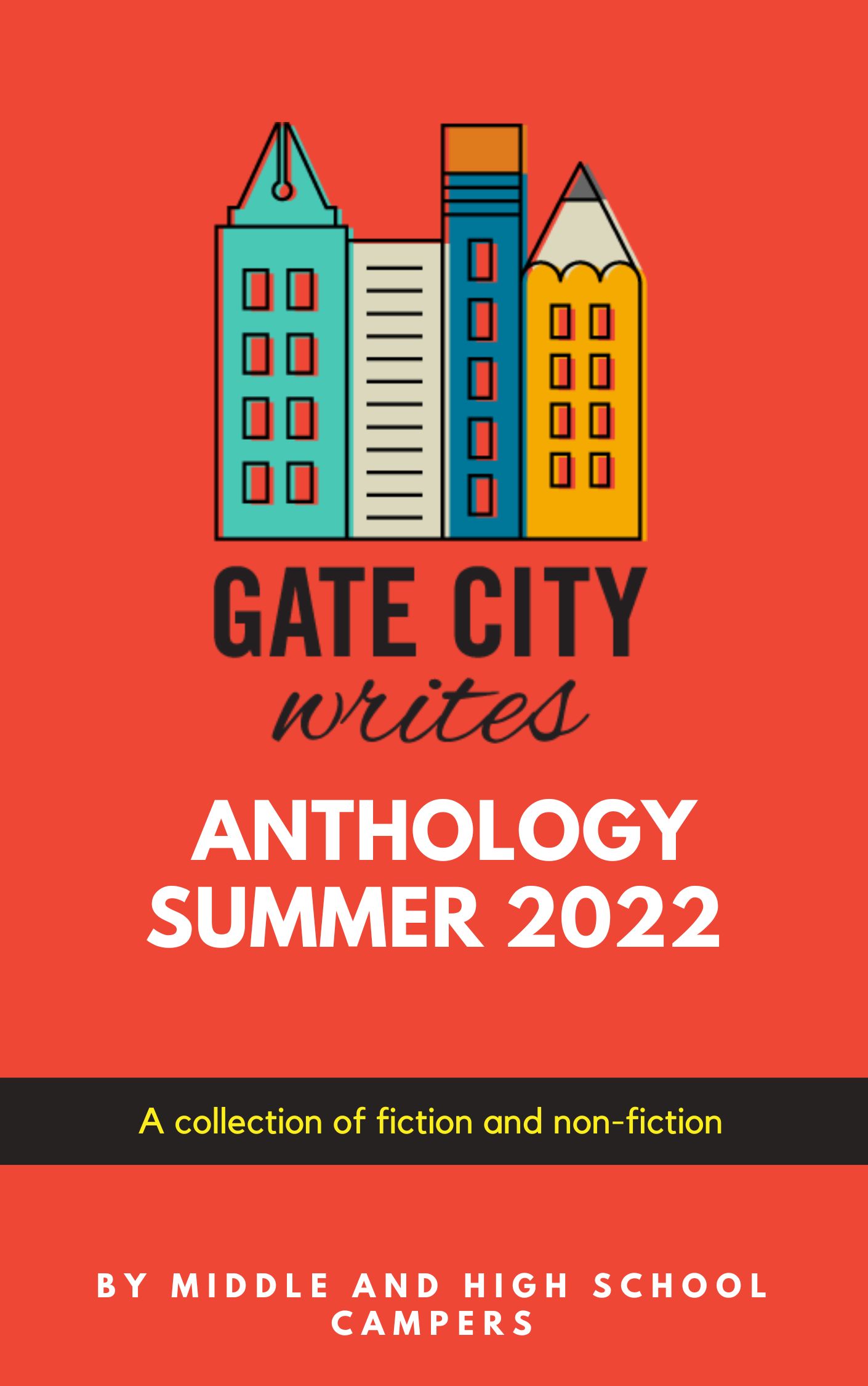 Decorative image to display Gate City Writes Anthology Summer 2022 student works