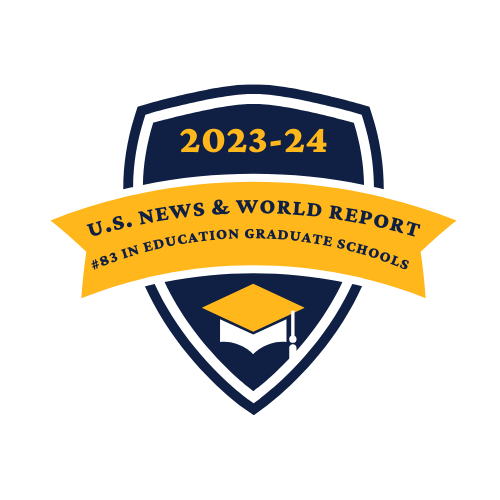 2023-24 Badge representing SOE's #83 ranking from US News & World Report