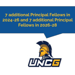 Text announcement of additional PPEERS fellows above a UNCG logo